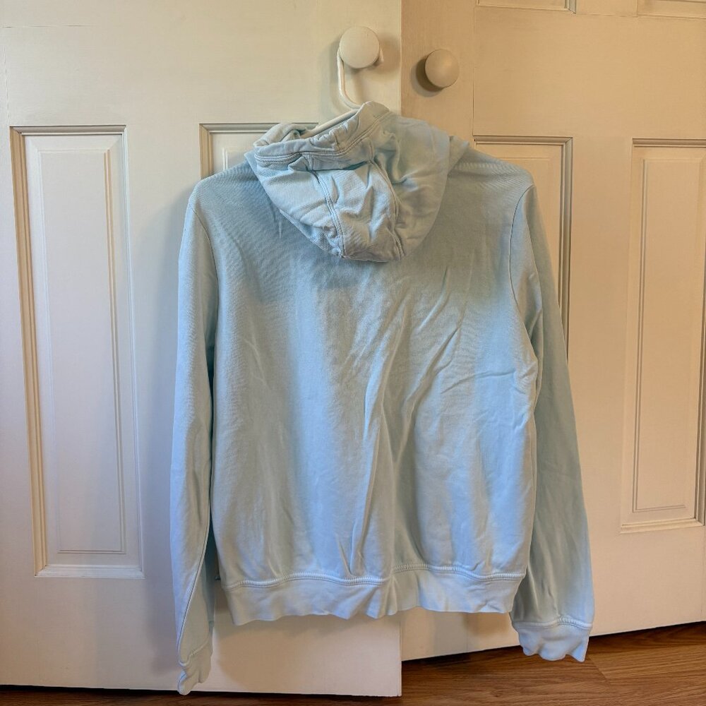 Nike Women's Funnel Neck Hoodie - Light Blue (Size S) - Picture 2 of 3